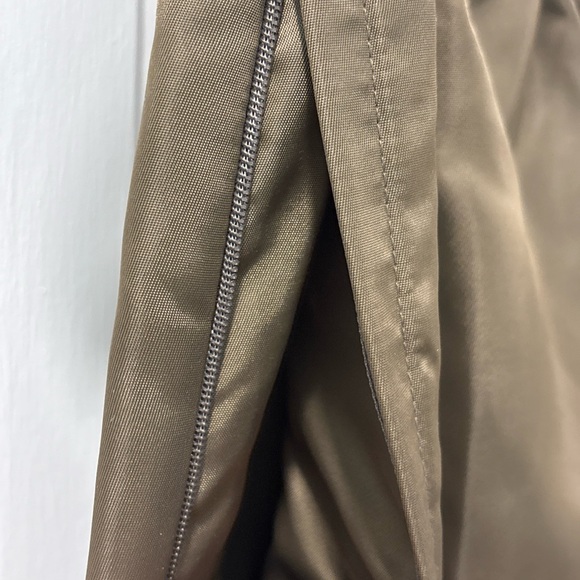 The Frankie Shop Women’s Kevin Track Pants Size Large Khaki Brown Nylon Jogger - Picture 4 of 9